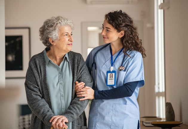 Secteur de déplacement d'une infirmière libérale à Lumbres